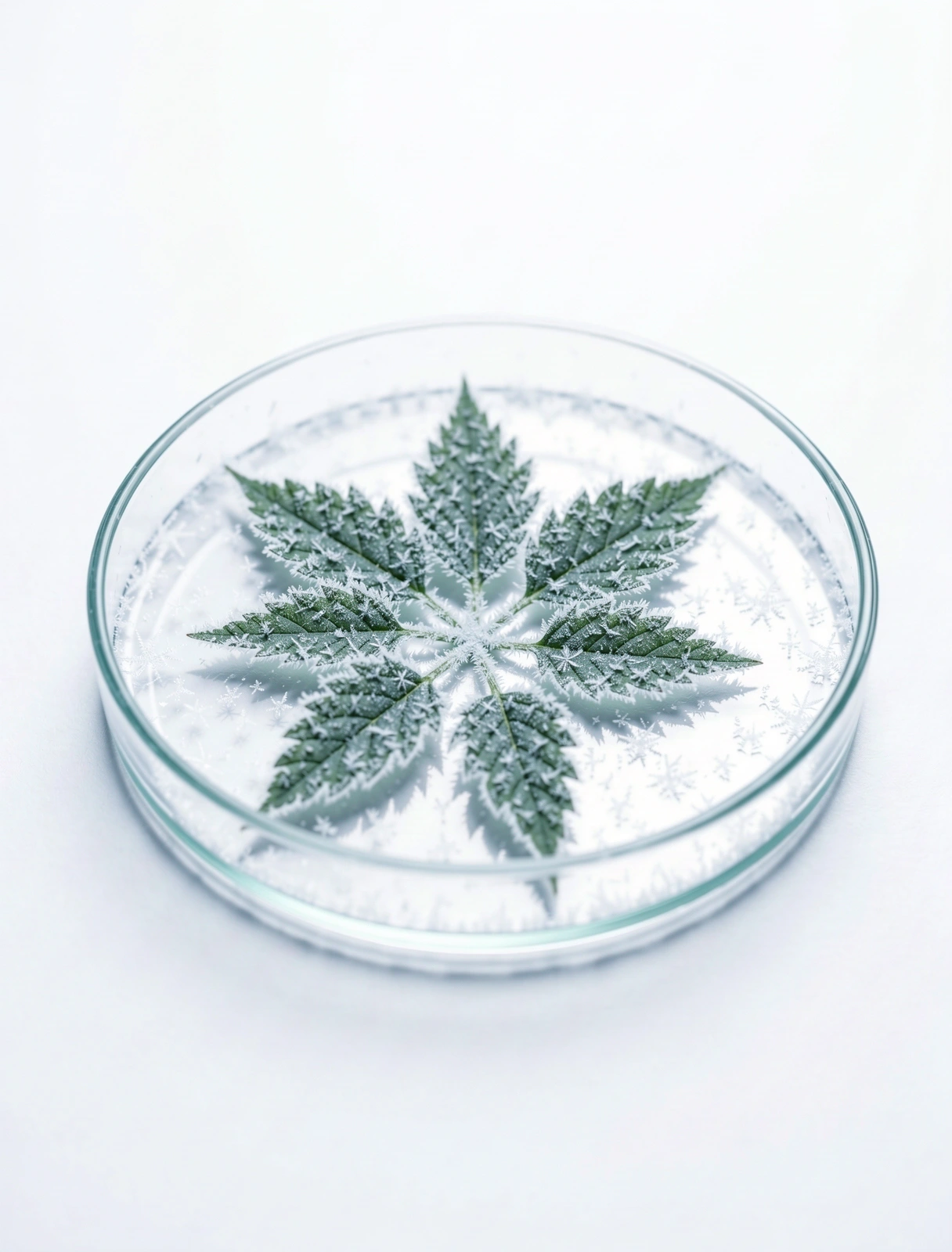 Botanisches Laborexperiment